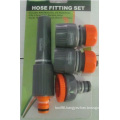 Suprior ABS Garden Hose Fitting Set with Hose Connector, Adaptor, Nozzle